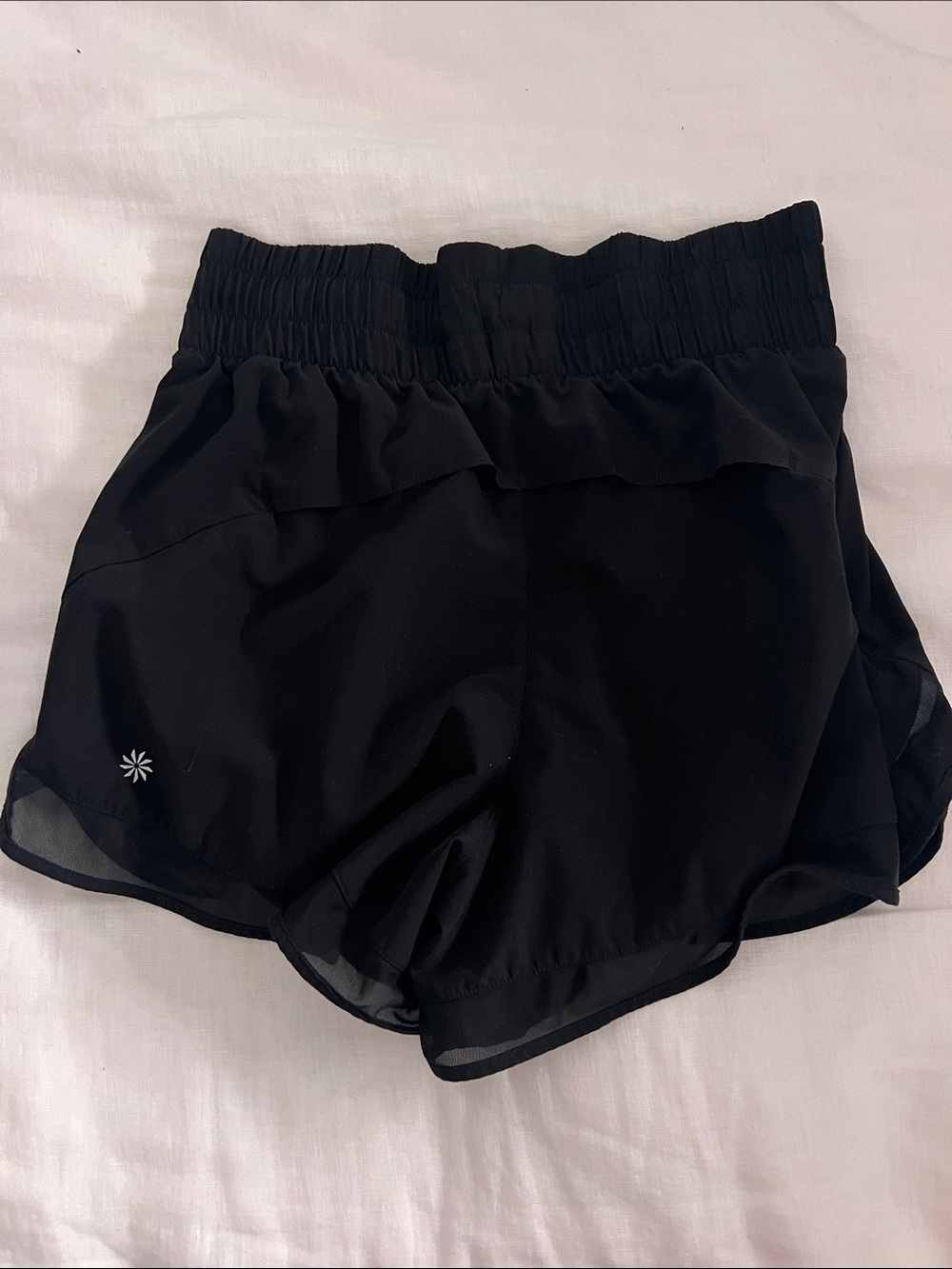Athleta High Rise Mesh Racer Run 3” Short - Picture 2 of 3